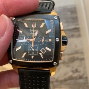 Watch Bulova rose gold